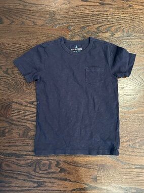 Crewcuts Dark Blue Pocket Tee